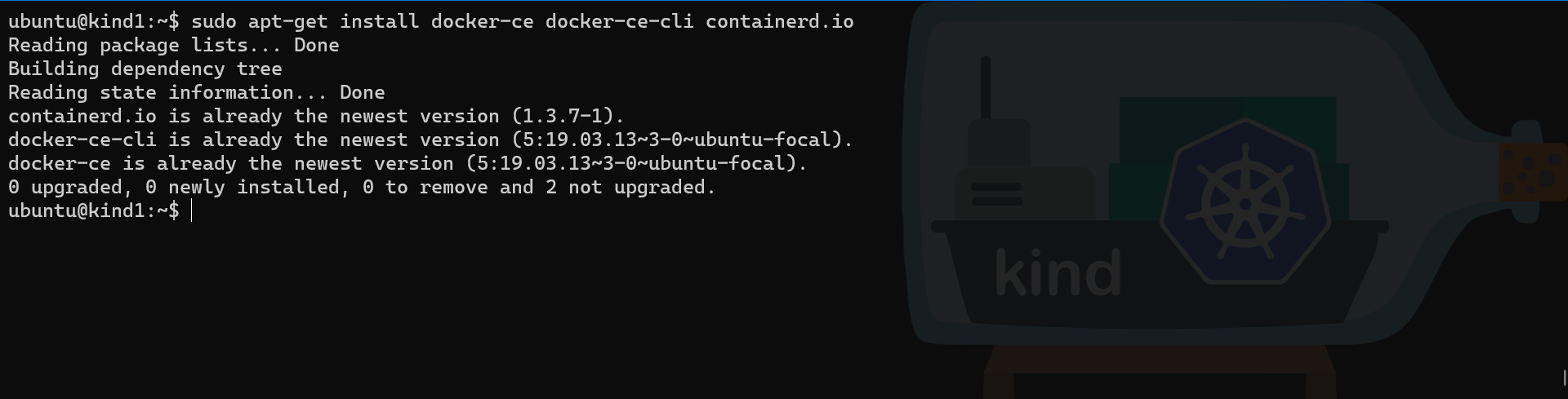 Multipass Docker install