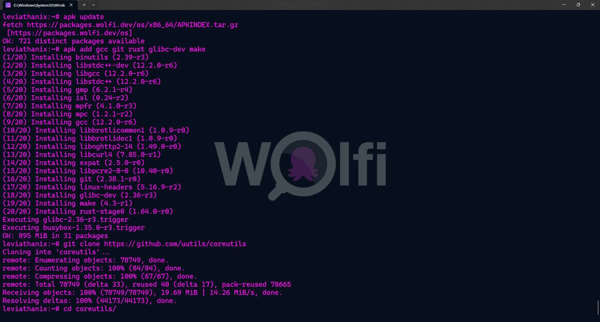 Add required packages